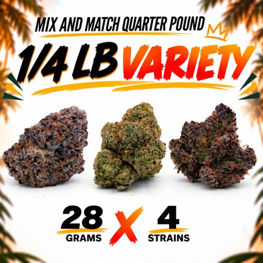 ¼ Bundle Mix (Value, Top Shelf, Exotic)